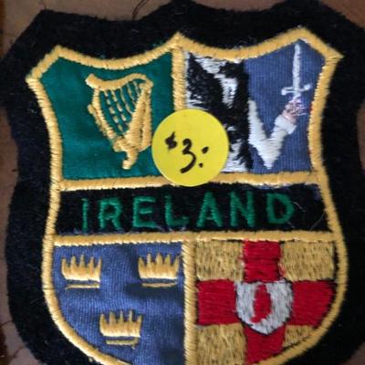 Vintage Irish patches.