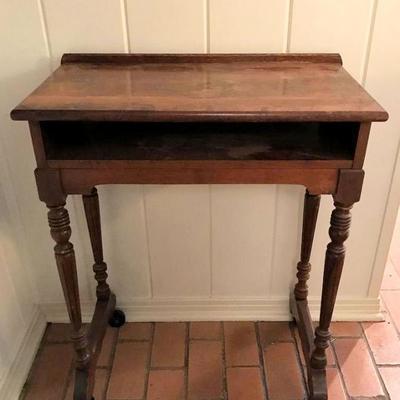 Antique small rolling table