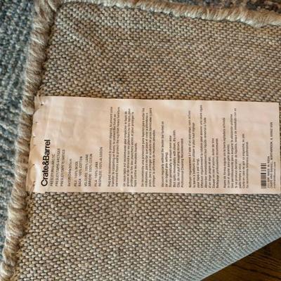 Reverse of Crate and Barrel Rug