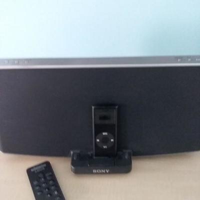 Sony Personal Audio Docking System and iPod