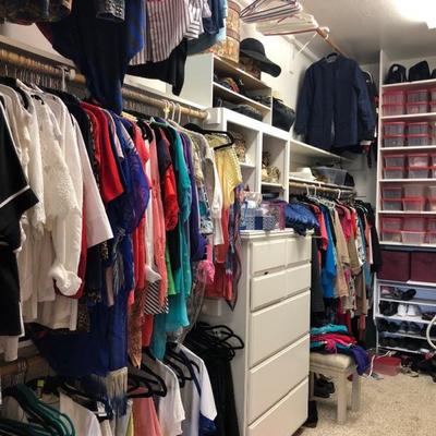 Some ladies clothing and shoes 