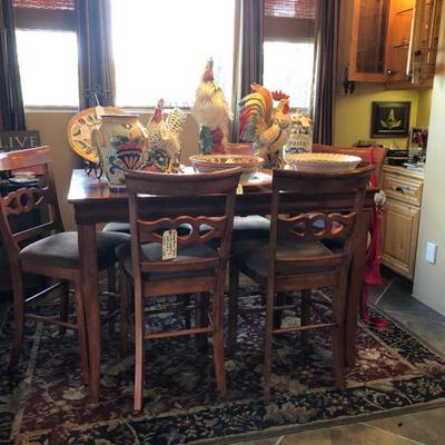 Tall dining table 