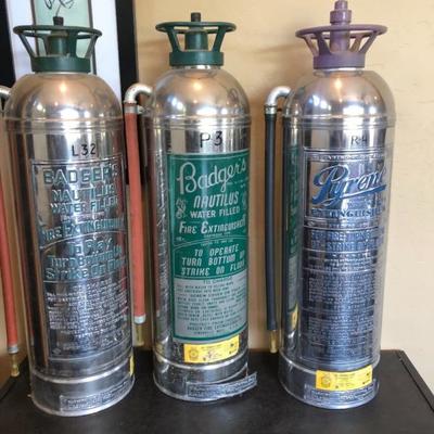 Vintage extinguishers 