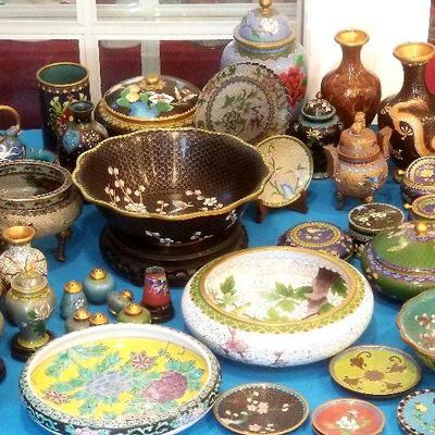Nice selection of cloisonne