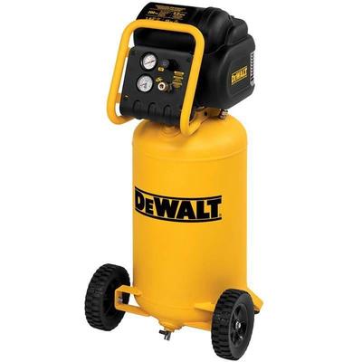 DEWALT 15-Gallon Portable Electric Vertical Air Co ...