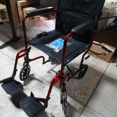 Pro basic 19' wheel chair transport chair.