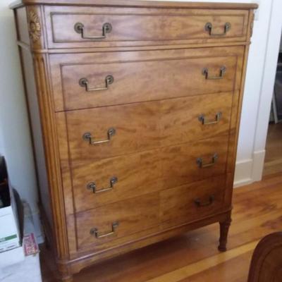 Tall Wood Chest
