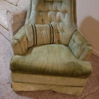 Retro Swivel/Rocker Chair