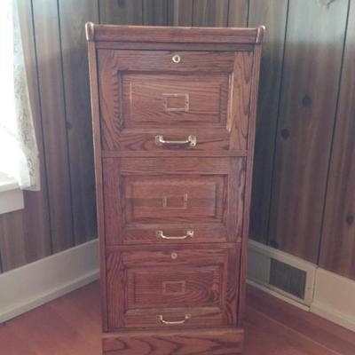 Winners Only Inc. Oak File Cabinet