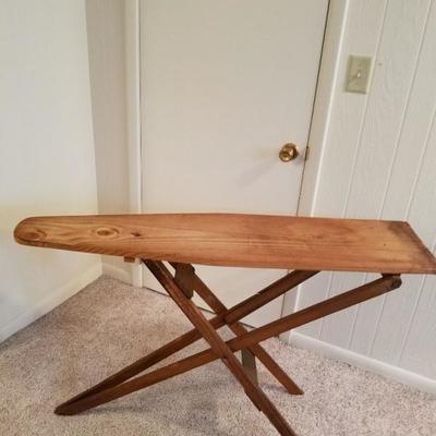 Vintage Wood Ironing Board