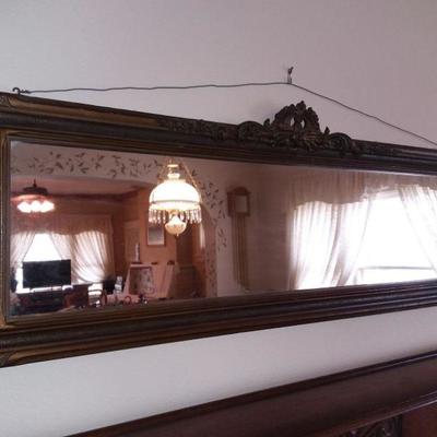 Extraordinary Ornate Vintage Mirror