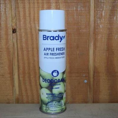 12 Cans Brady Apple Fresh Air Freshener