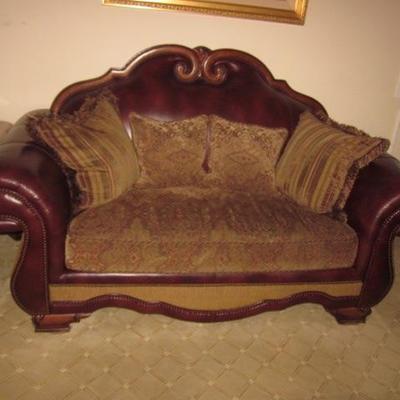 The Place Leather & Fabric Living Room Suite Sofas and Seating