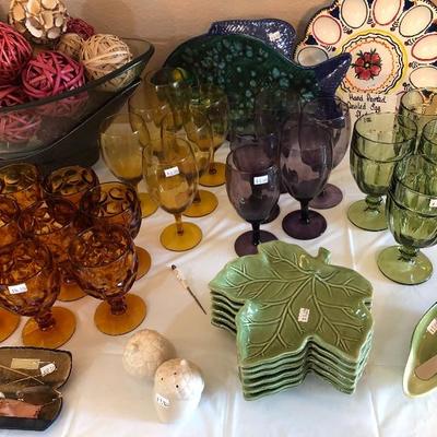 Vintage stemware