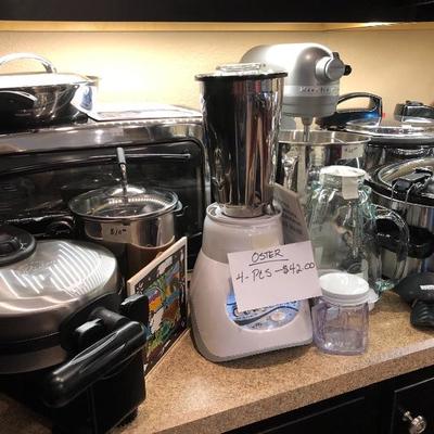 Many Kitchen Appliances!