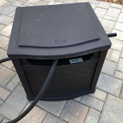 Hose w/reel storage