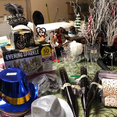 Everything needed for a New Year's celebration!