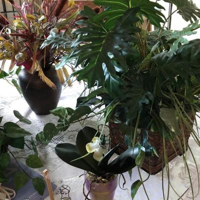 A great selection of faux foliage!