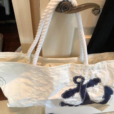 Tote made from recycled boat sails!