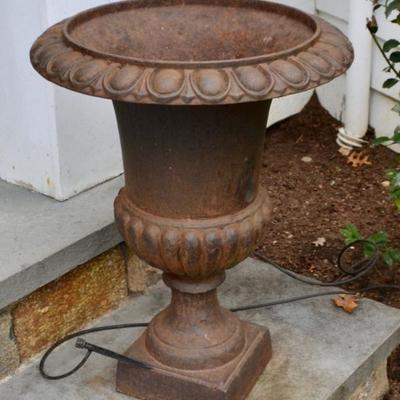 One of a pair of urn planters
