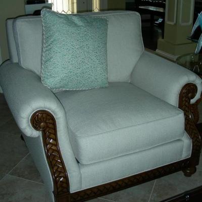 Portion of Tommy Bahama Living room set