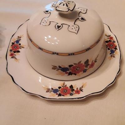 Germany butter cheese dish