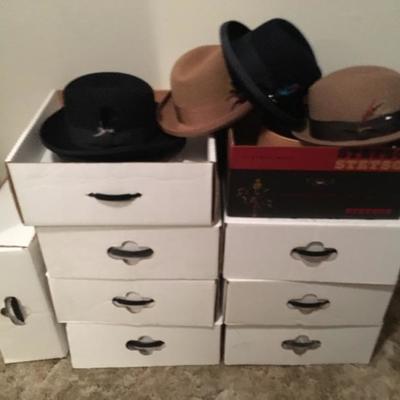 Quality men's and women's hats (Stetson, Biltmore, etc...)