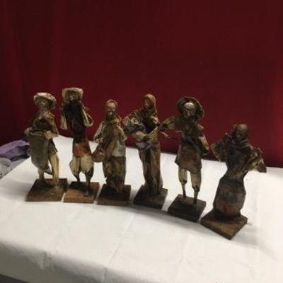 Lot of Paper Figurines