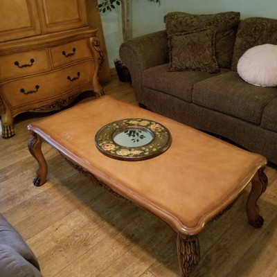 Coffeetable with 2 matching end tables