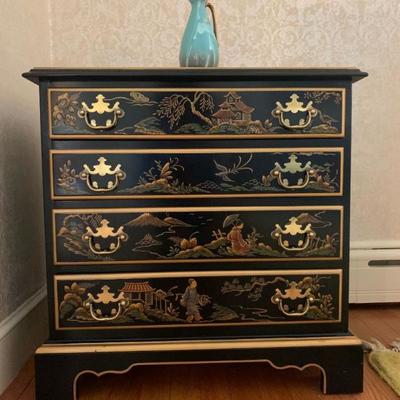 Chinoiserie Four Drawer Chest