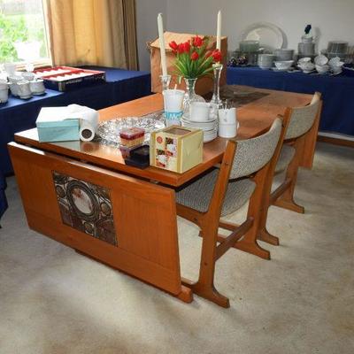 Drop Leaf Table & Chairs