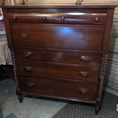 Mahogany Wooden Chest of Drawers LAC001 https://www.ebay.com/itm/113771218664