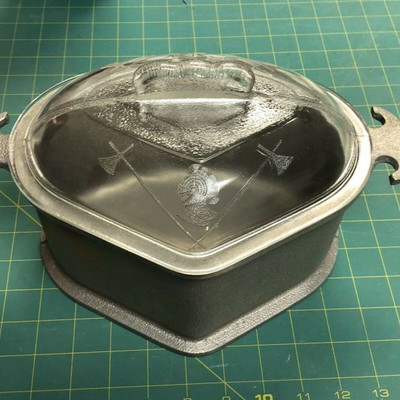 Guardian Cookware Triangle Glass Covered Metal Serving Pot LAC032 https://www.ebay.com/itm/123791693987
