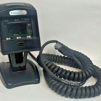 DATALOGIC SCANNER MAGELLAN BLACK BARCODE SCANNER WITH STAND AND USB CABLE LAE003 https://www.ebay.com/itm/123791713756