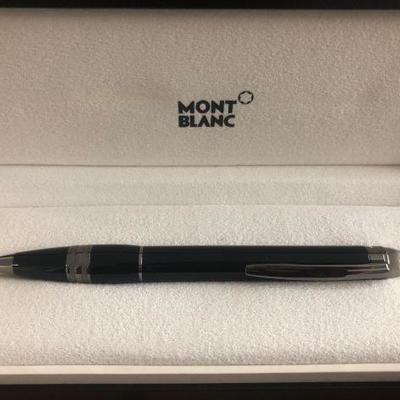 #175: Mont Blanc Star Walker Midnight Ball Point Pen
Model number 329591