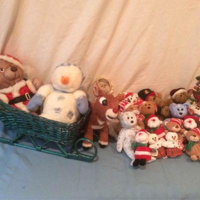 Christmas Beanie Babies and More