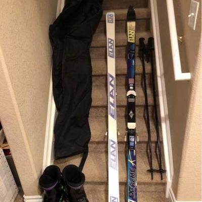 Elan Skis, Nordica Boots, Poles