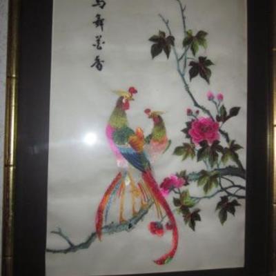 Asian Silk art