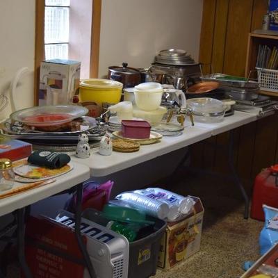 Kitchenware, Pots, Containers, & Kitchen Items