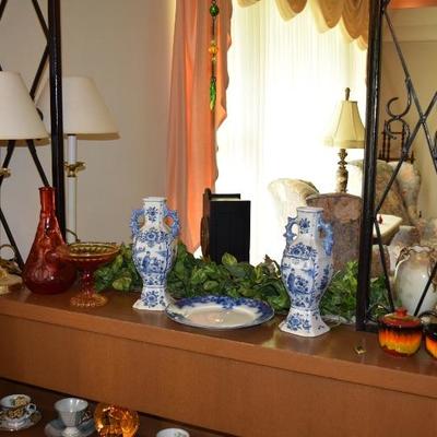 Home Decor, Lamp, Vases