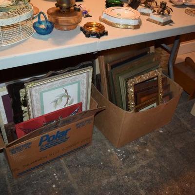 Picture Frames & Vintage Home Decor