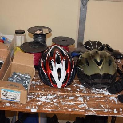 Bike Helmets & Garage Items