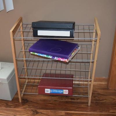 Small Shelving Unit, Office Supplies