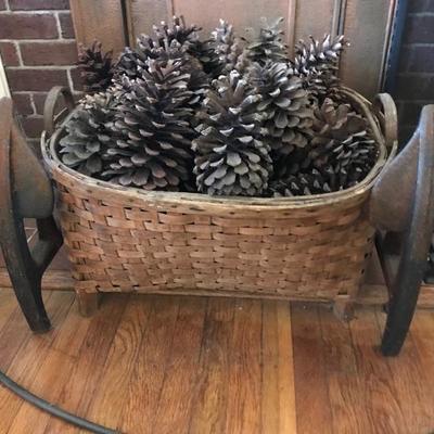 Anchor andirons $149
Handcrafted basket $55