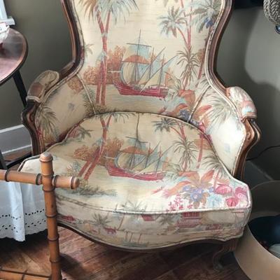 French provincial chair $125