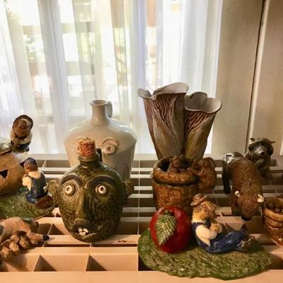 North Carolina Seagrove Pottery collection