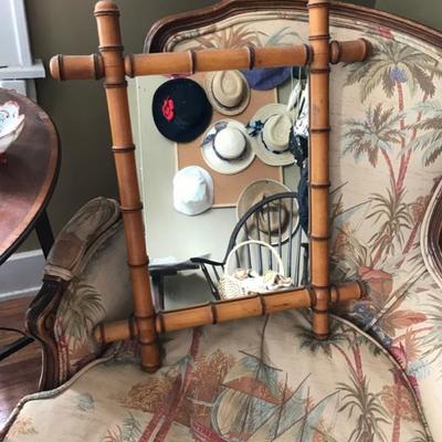 Bamboo mirror $50