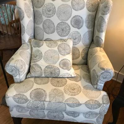 Wing back chair $85
31 X 29 X 43
