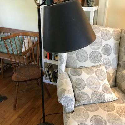 metal floor lamp $69