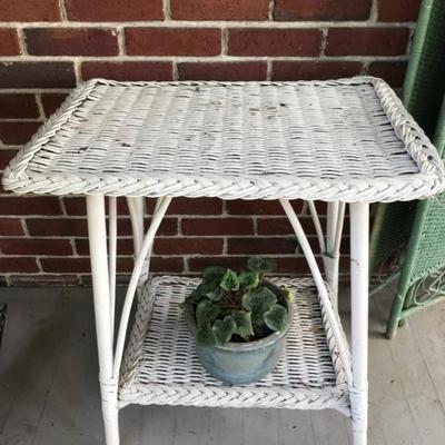 Wicker table $45